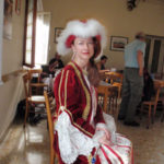 Fabiola in her Carnivale Costume